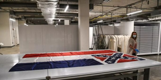 Die alte Flagge von Mississippi Mississippi Flagge