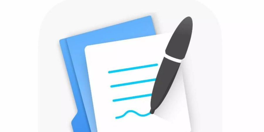 Schnell noch ein paar Notizen gemacht: Mit «Good Notes 5» lassen sich handschriftliche Aufzeichnungen speichern und teilen. Foto: App Store von Apple/dpa-infocom