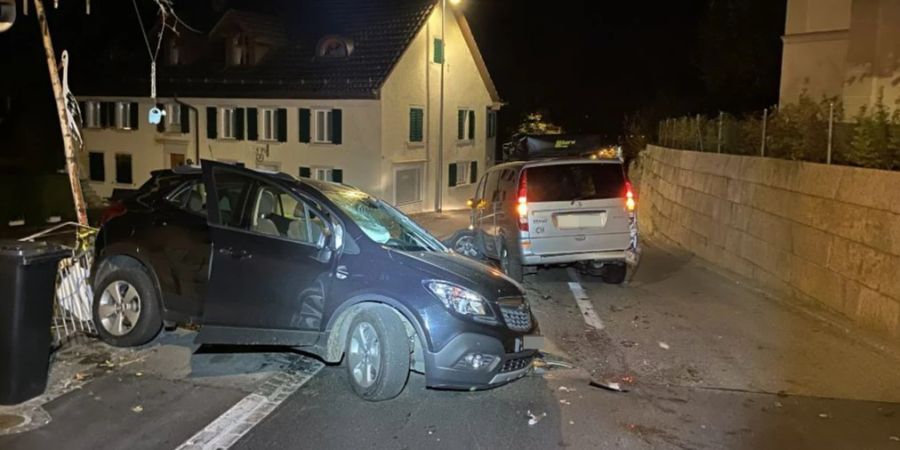 Oberrohrdorf: Unter Alkoholeinfluss auf die Gegenfahrbahn gefahren