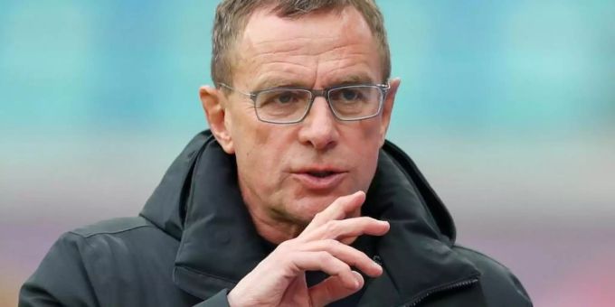 RB Leipzig-Trainer Ralf Rangnick will in den Final des DFB-Pokals.. DFB Pokal RB Leipzig