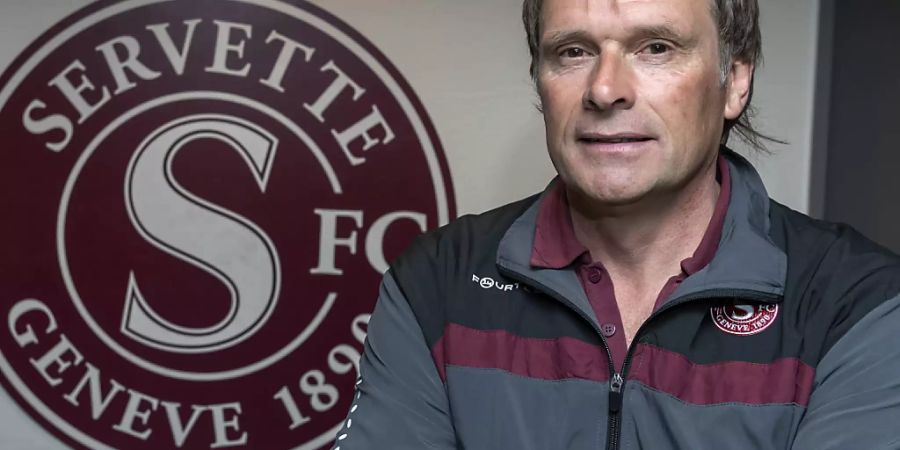 Alain Geiger befindet sich mit Servette auf dem besten Weg in die Super League