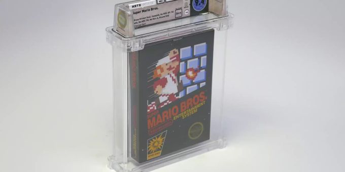 Neuer Rekordpreis - Super Mario Bros. für 100'150 Franken versteigert
