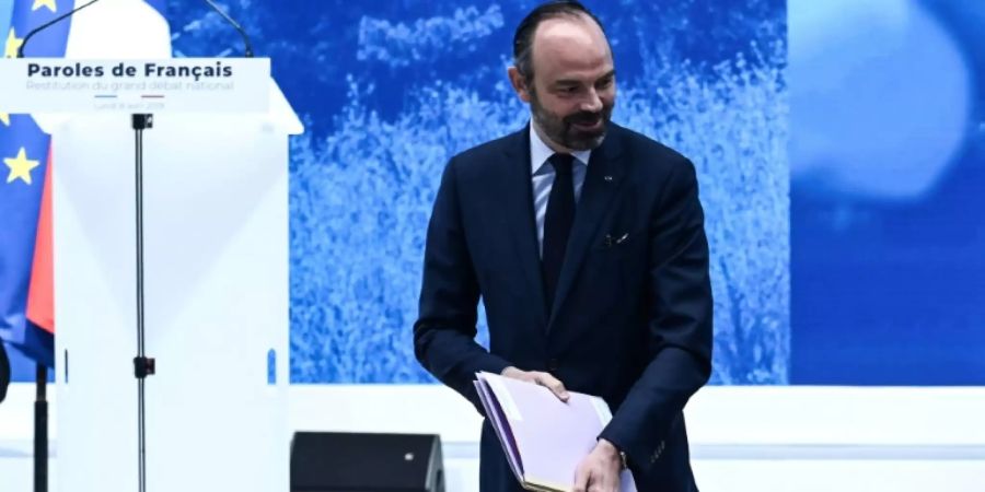 Frankreichs Regierungschef Edouard Philippe
