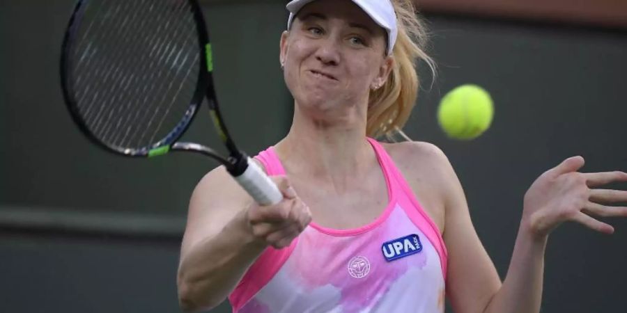 Mona Barthel schied in Lugano bereits aus. Foto: Mark J. Terrill/AP