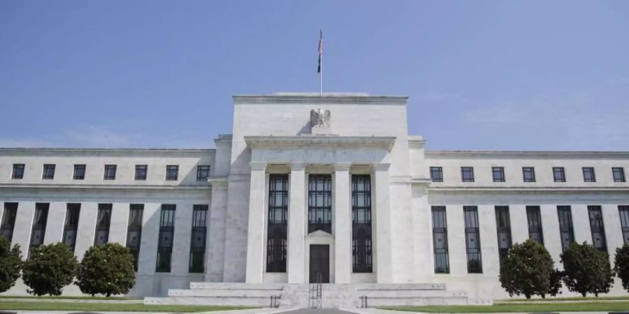 Der Hauptsitz der US-Notenbank Federal Reserve in Washington. Foto: Pablo Martinez Monsivais/AP