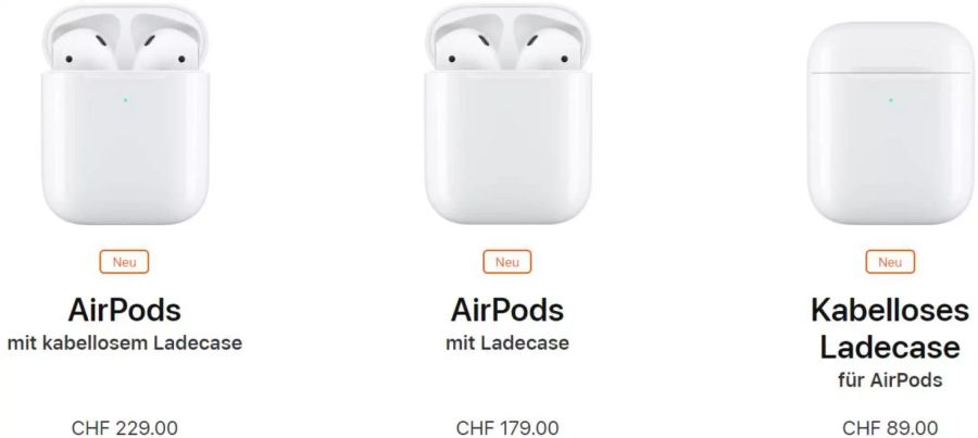 Preis AirPods 2 Apple