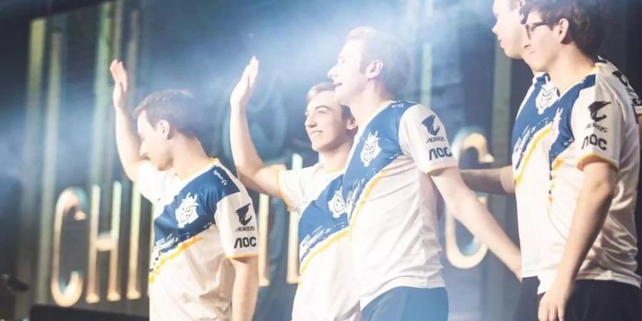 G2 konnte sich in nur 27 Minuten gegen den den koreanischen Favoriten SKT durchsetzen. Foto: Riot Games