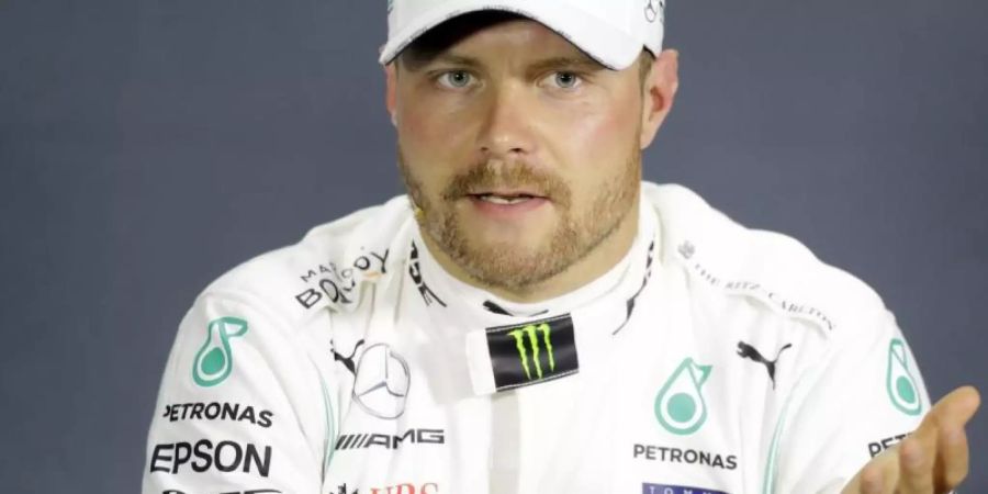 Will seiner Mama ein besonderes Muttertagsgeschenk machen: Mercedes-Pilot Valtteri Bottas. Foto: Sergei Grits/AP