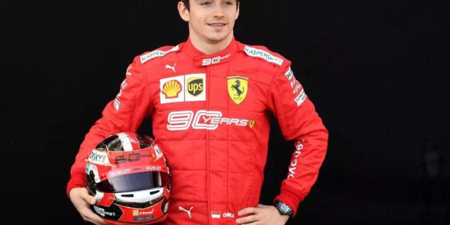 Charles Leclerc ist bei Ferrari der Musterschüler. Foto: Julian Smith/AAP