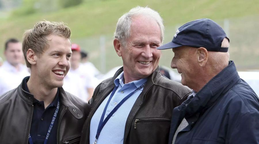 Niki Lauda Helmut Marko