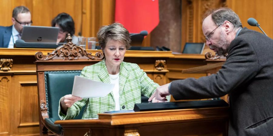 Bundesrat Flugstunden