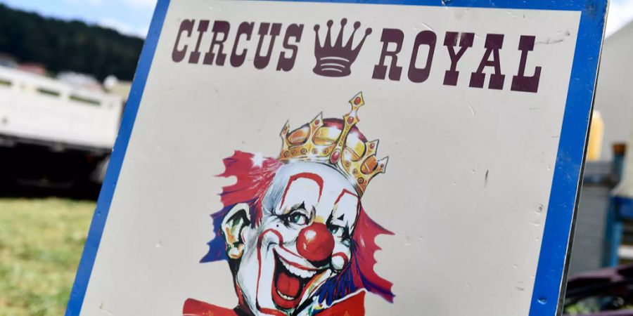 Plakat des Circus Royal.