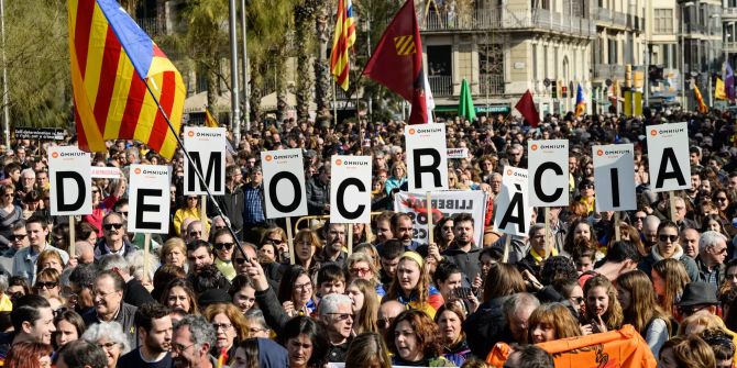 Proteste in Barcelona