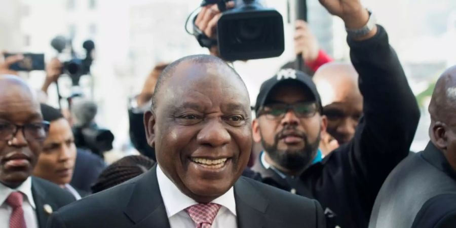 Präsident Ramaphosa