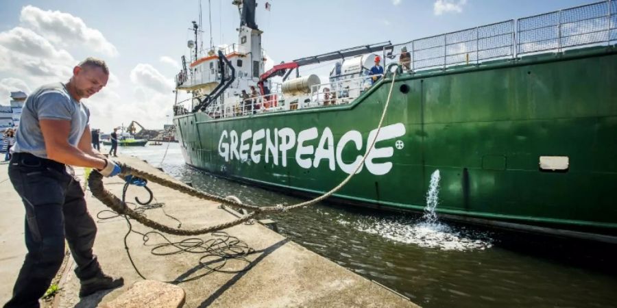 Bohrplattform Greenpeace