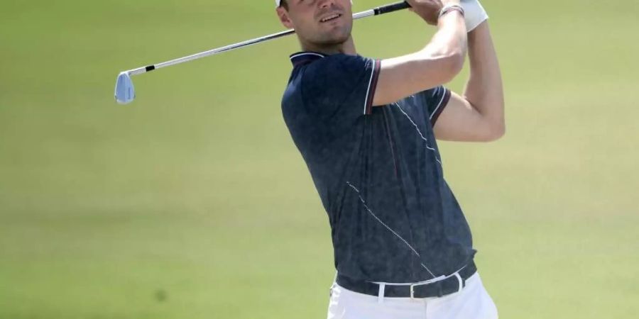 Martin Kaymer hat vor dem Finaltag der Players Championship zwölf Schläge Rückstand auf den Spitzenreiter. Foto: Phelan M. Ebenhack/AP