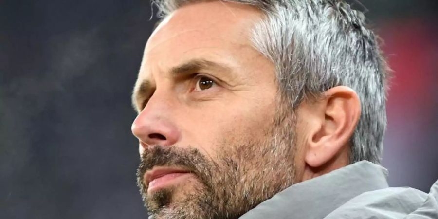 Salzburgs Trainer Marco Rose könnte ab Sommer bei 1899 Hoffenheim arbeiten. Foto: Hendrik Schmidt/ZB