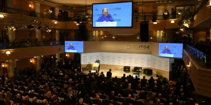 Plenum der Münchner Sicherheitskonferenz