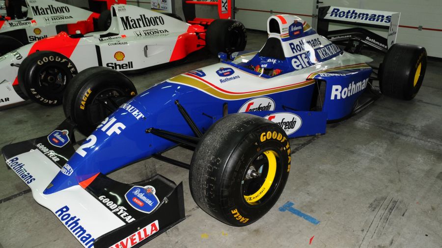 Ayrton Sennas historischer 1994'er Williams FW 16, Historischer Renntag in Imola 2019