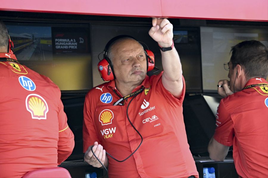 Frederic Vasseur Ferrari Teamchef