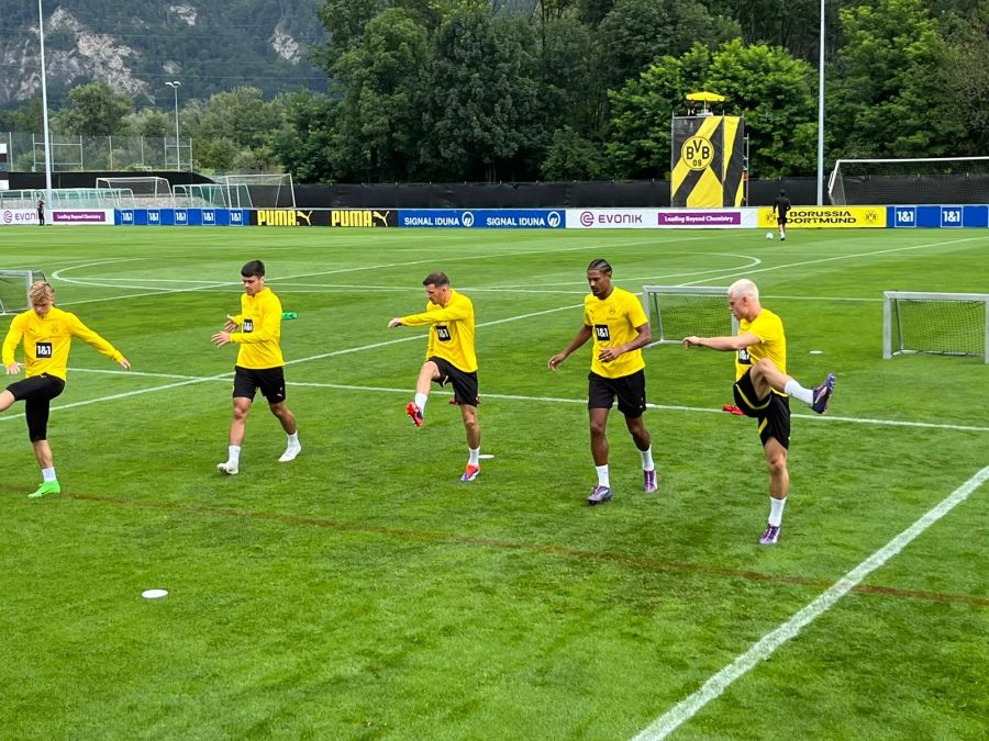 Der BVB trainiert in Bad Ragaz.