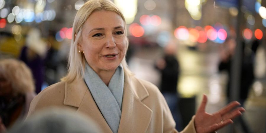 Hatte bei der Präsidentenwahl am 17. März gegen Wladimir Putin antreten wollen: Jekaterina Dunzowa.
