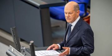 Olaf Scholz Regierungserklärung Bundestag
