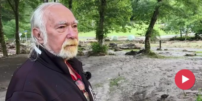 «Krass geregnet» - Misox-Platzwart Hans zeigt seinen zerstörten Camping