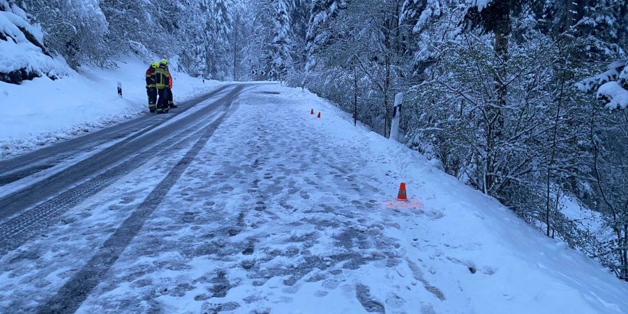 Unfall in Oberägeri.