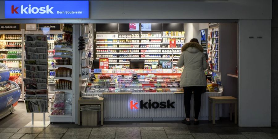 Die Preise am Kiosk sind in die Höhe gestiegen.