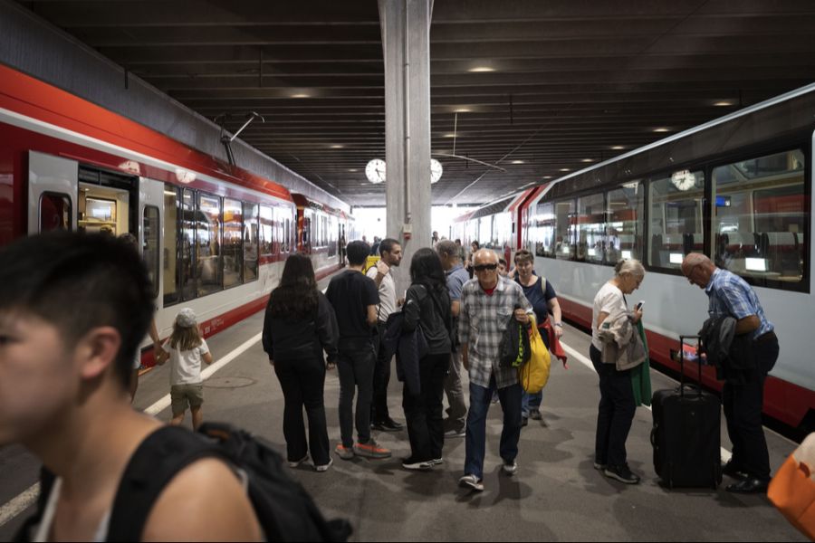 Auch in der Matterhorn-Gotthard-Bahn wird die zweite Klasse mit der ersten Klasse verwechselt.