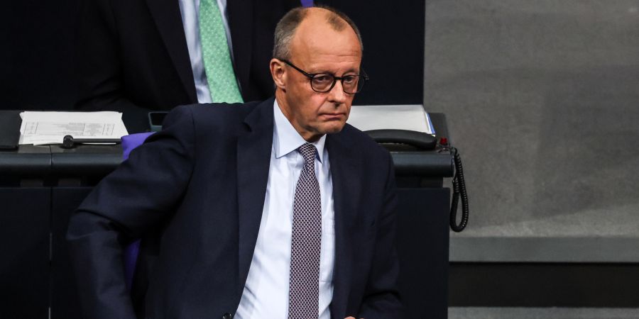German Chancellor Merz delivers government statement