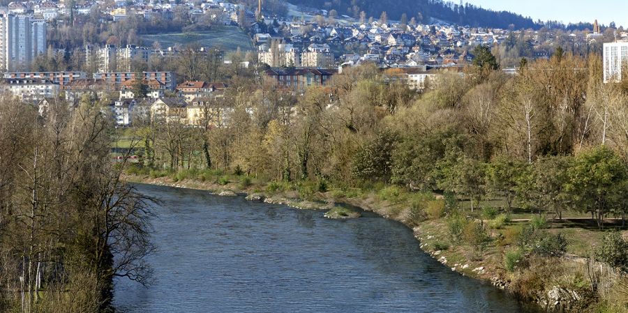 …und wie er zukünftig, nach den Arbeiten für Hochwasserschutz und Renaturierung aussehen soll.