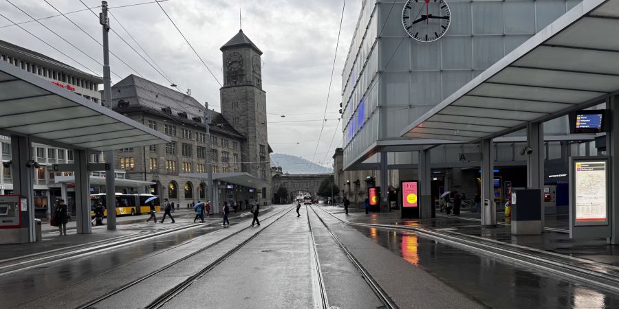Unfallstelle St. Gallen