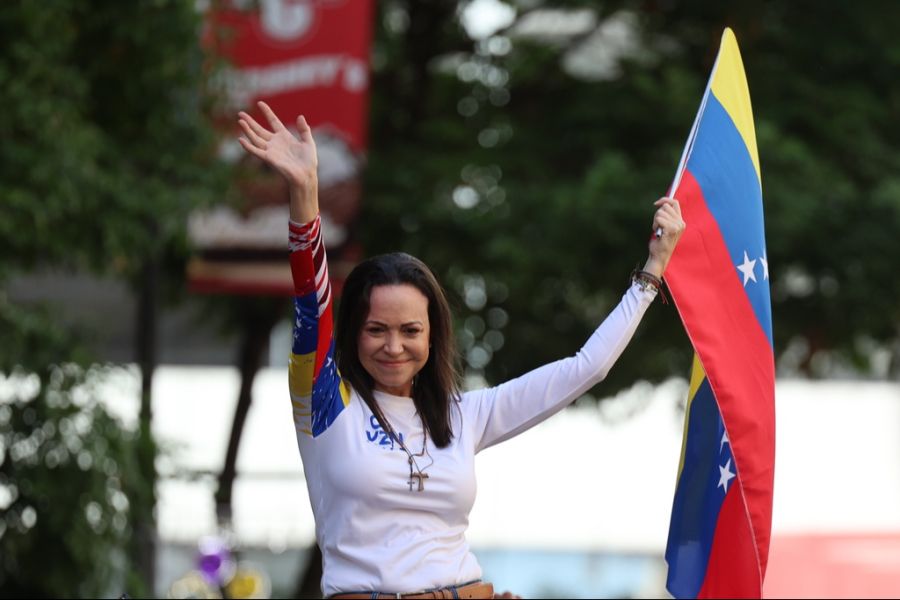 María Corina Machado wurde mit dem Friedensnobelpreis ausgezeichnet.