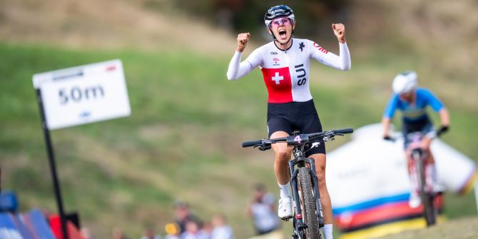 Alessandra Keller Mountainbike-WM Zermatt