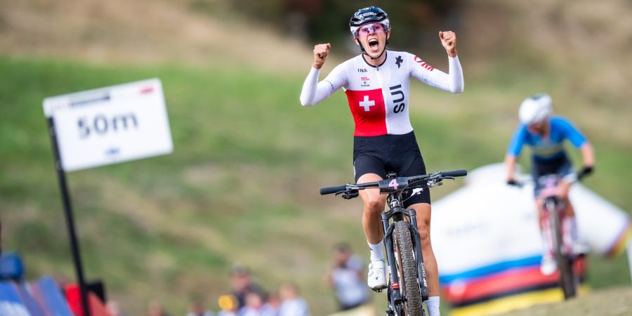 Alessandra Keller Mountainbike-WM Zermatt