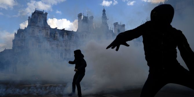 Proteste in Frankreich - Paris
