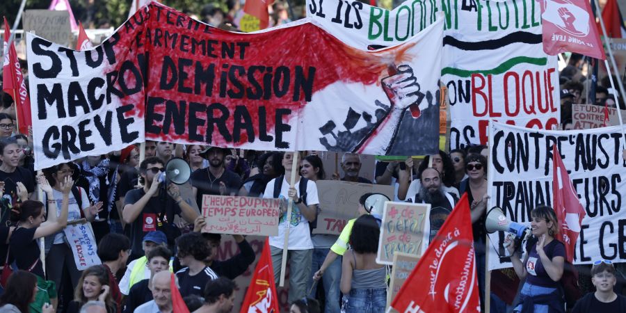 Proteste Frankreich