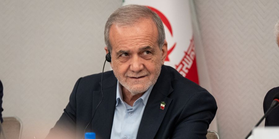 Irans Präsident Massud Peseschkian