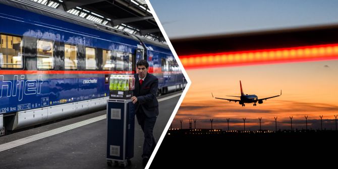 nachtzug flugzeug