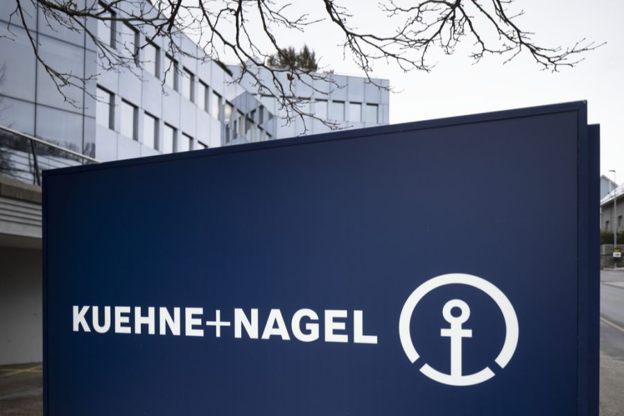 Schild Kühne + Nagel