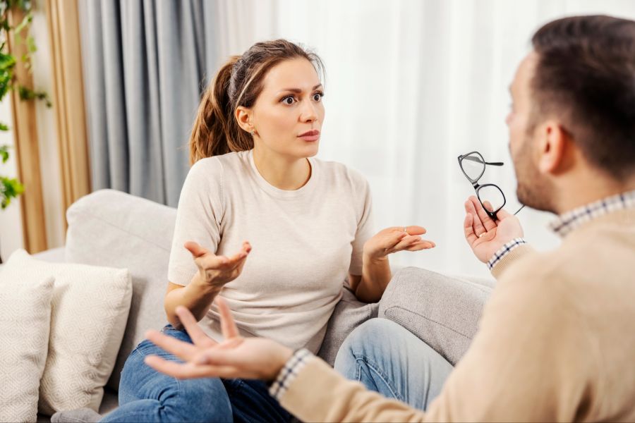 Diskussion, Mann, Frau