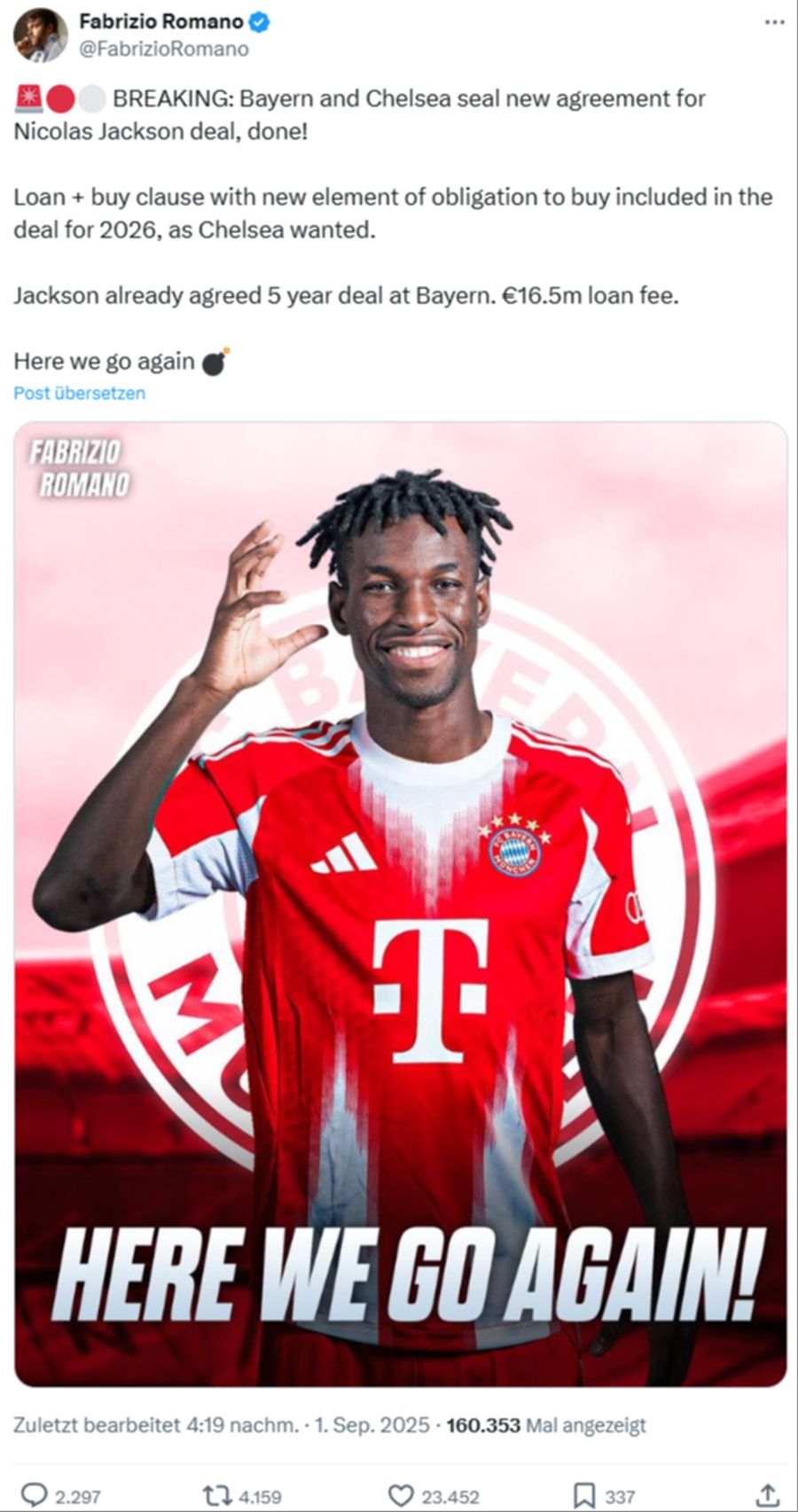 Nicolas Jackson Bayern München