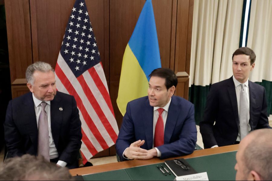 Dennoch nahm er am Wochenende mit dem US-Sondergesandten Steve Witkoff und Aussenminister Marc Rubio an Gesprächen mit ukrainischen Vertretern teil.