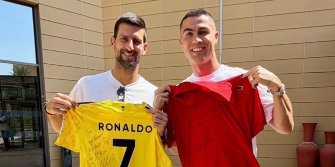 Novak Djokovic Cristiano Ronaldo