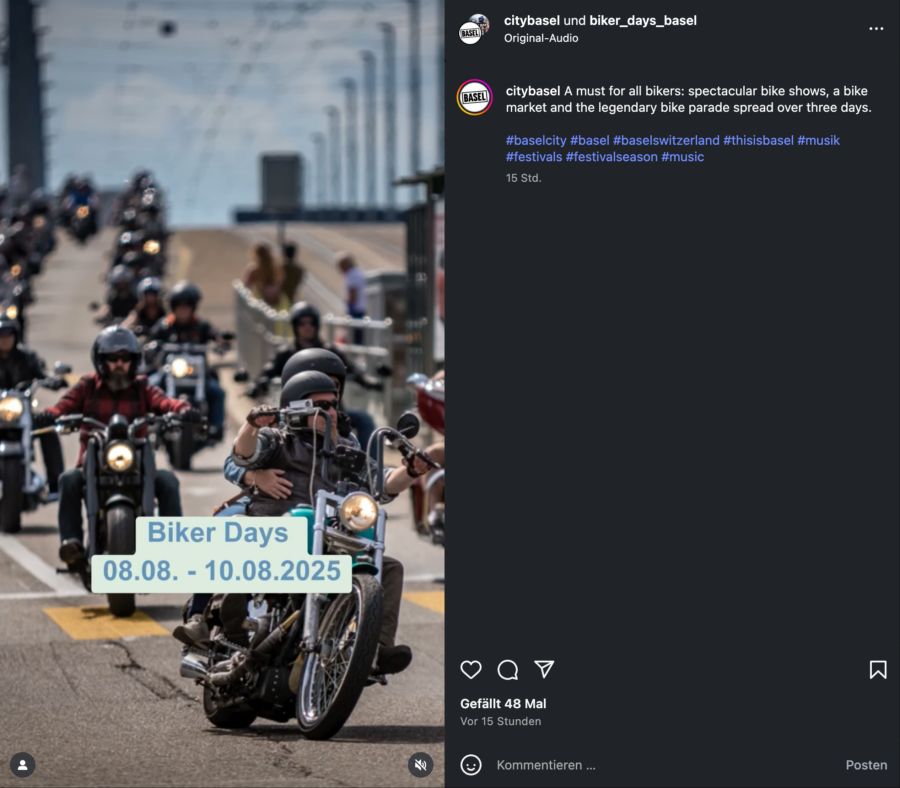 Biker-Parade