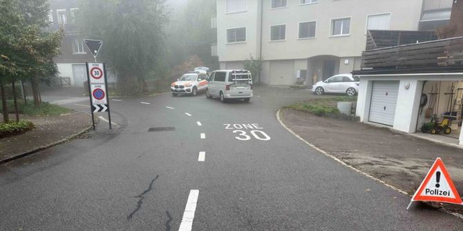 Unfall Niederteufen