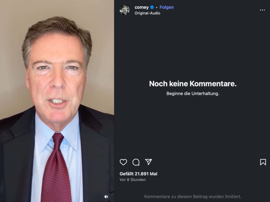 comey angeklagt