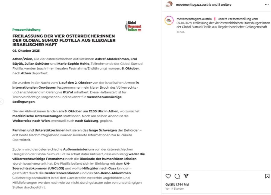 Unter den Freigelassenen ist auch Ex-Skifahrer Julian Schütter.